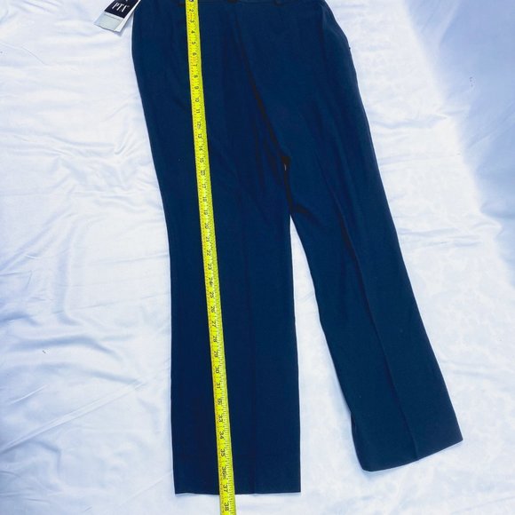 PTA Brand Women's Classic Black Dress Pants Semi Formal Style Bottoms 10 - Picture 12 of 13